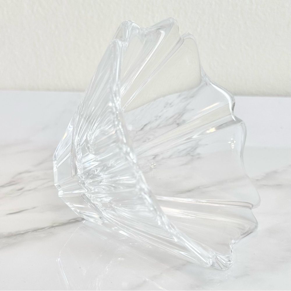 Orrefors Orion Crystal Bowl Centerpiece Small